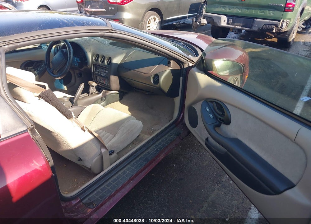2000 PONTIAC FIREBIRD VIN: 2G2FS22KXY2150470