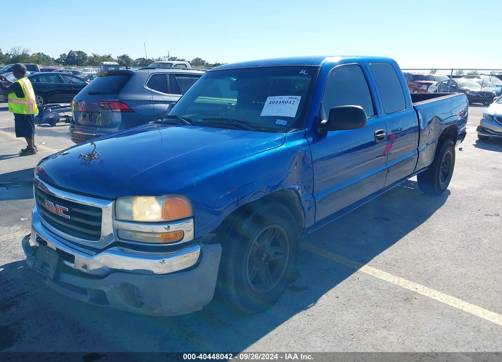 2004 GMC SIERRA 1500 VIN: 2GTEC19V441424681