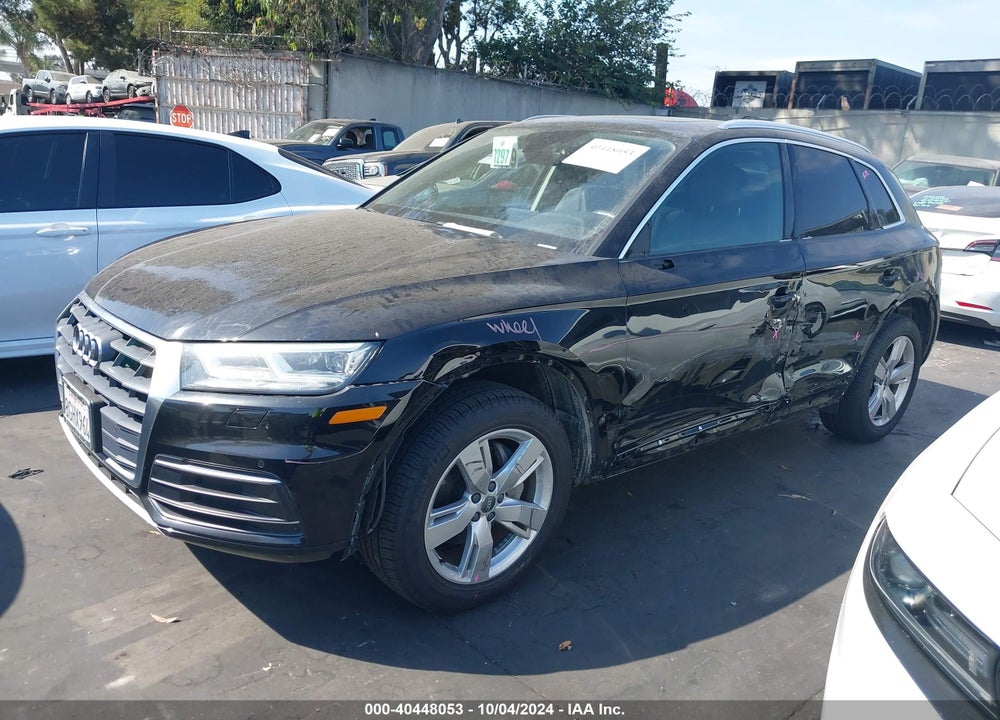 2018 AUDI Q5 2.0T PREMIUM/2.0T TECH PREMIUM VIN: WA1BNAFY6J2219378