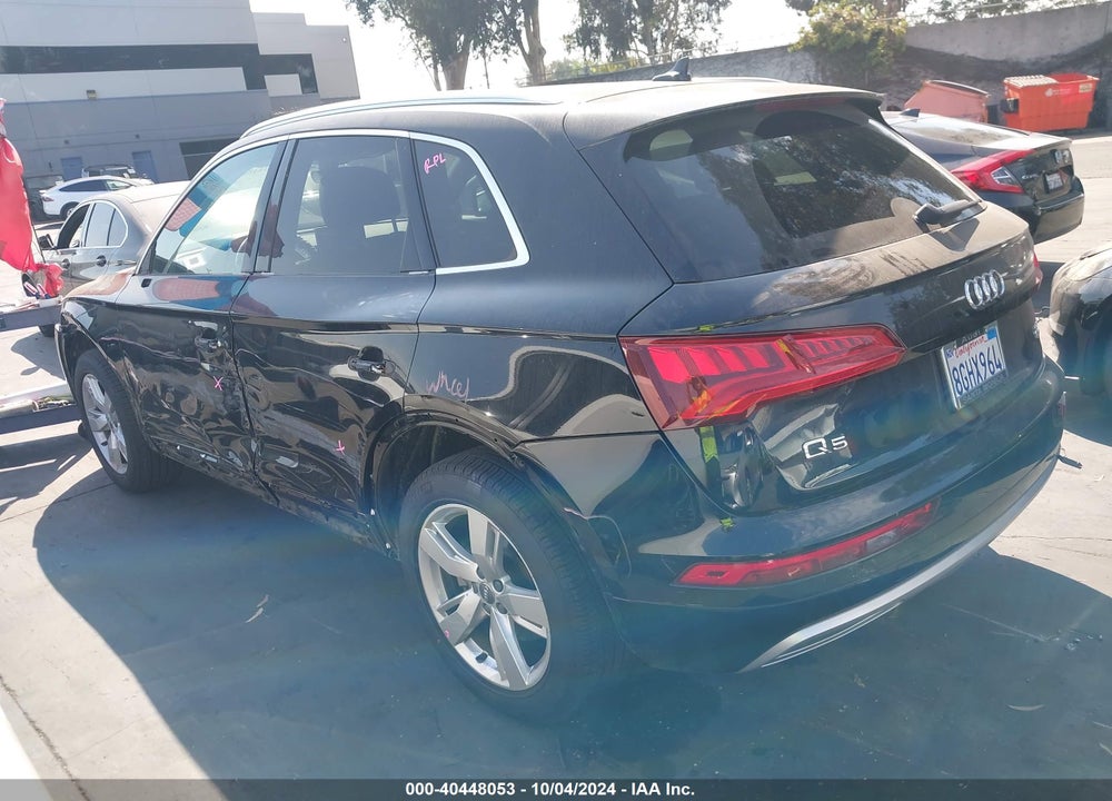 2018 AUDI Q5 2.0T PREMIUM/2.0T TECH PREMIUM VIN: WA1BNAFY6J2219378