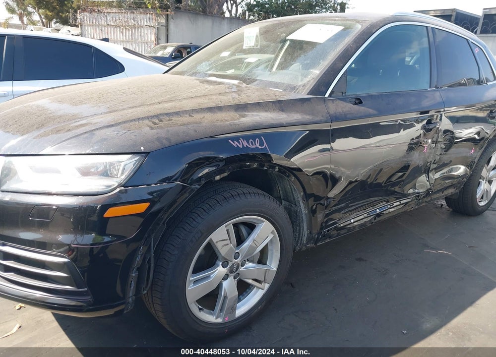 2018 AUDI Q5 2.0T PREMIUM/2.0T TECH PREMIUM VIN: WA1BNAFY6J2219378