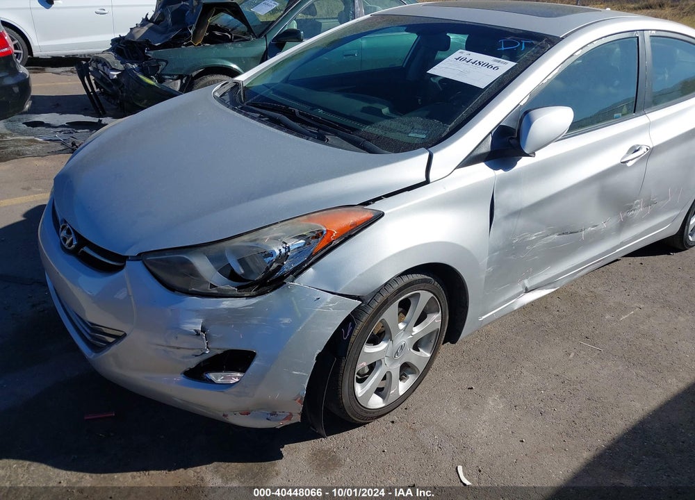 2013 HYUNDAI ELANTRA VIN: KMHDH4AE8DU866387