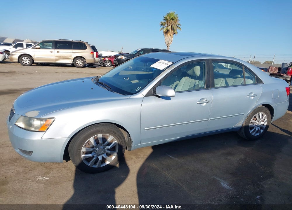 2007 HYUNDAI SONATA GLS VIN: 5NPET46C97H277085