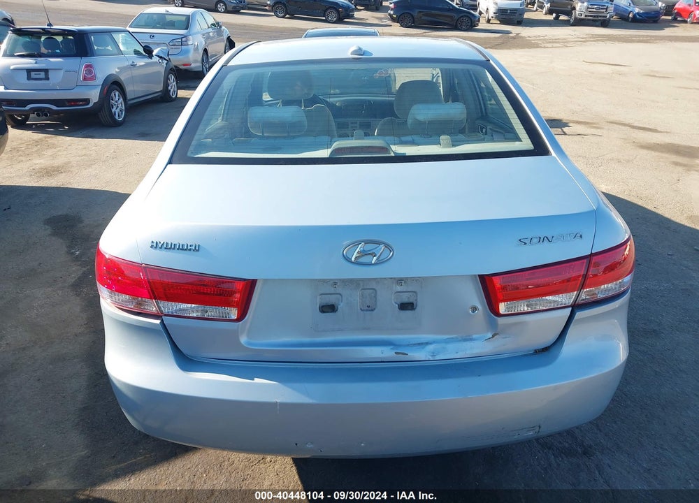 2007 HYUNDAI SONATA GLS VIN: 5NPET46C97H277085