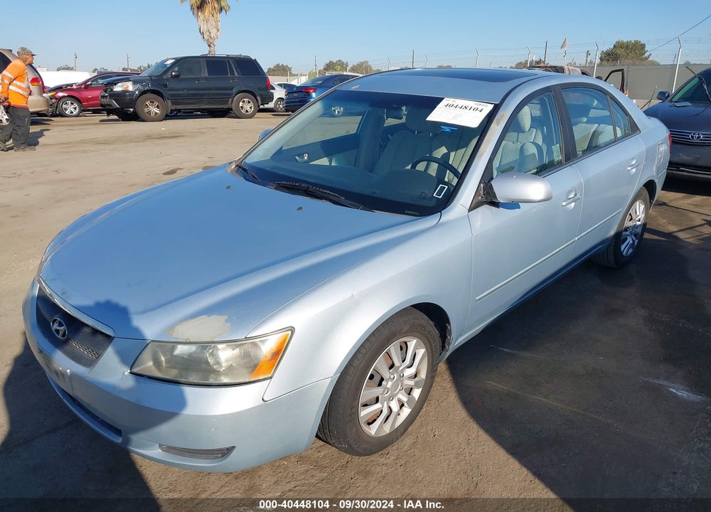 2007 HYUNDAI SONATA GLS VIN: 5NPET46C97H277085