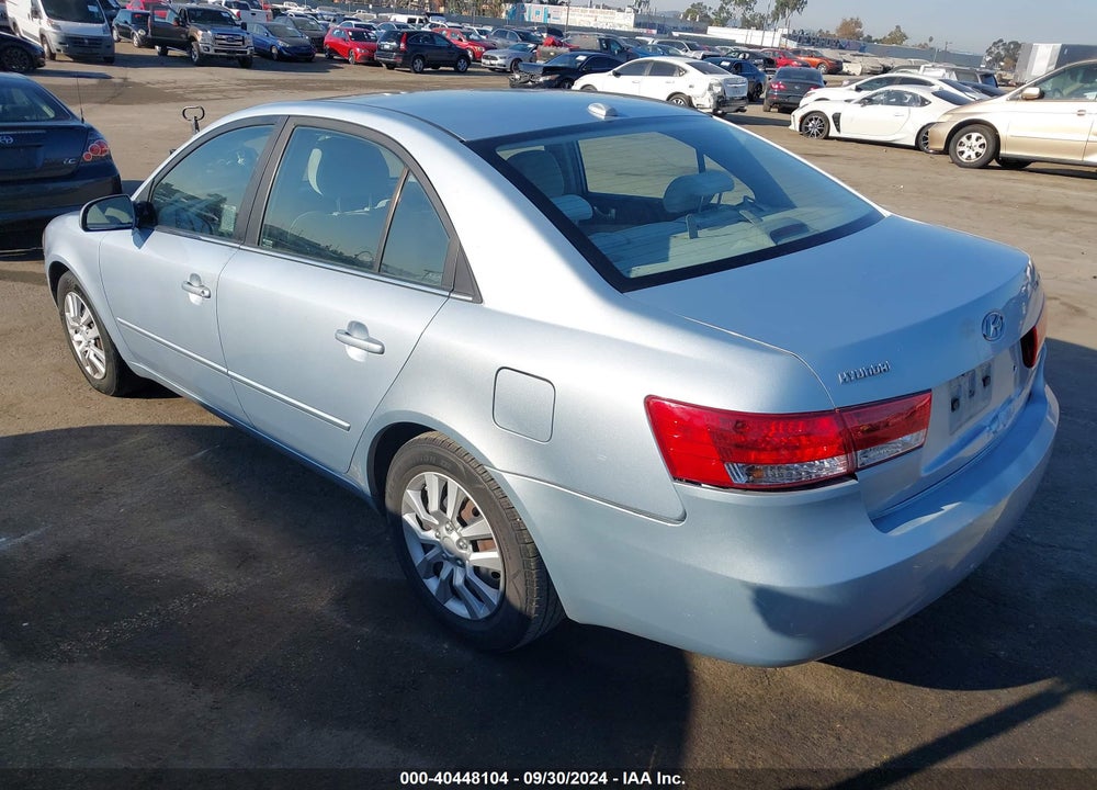 2007 HYUNDAI SONATA GLS VIN: 5NPET46C97H277085