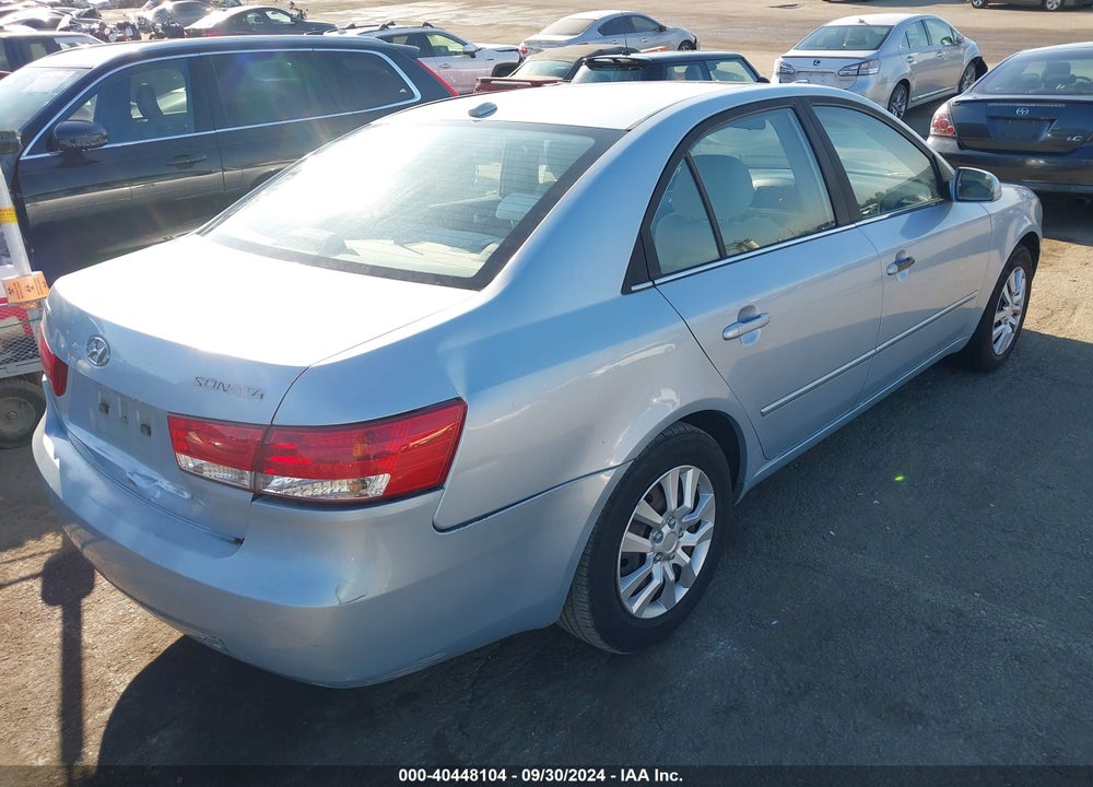 2007 HYUNDAI SONATA GLS VIN: 5NPET46C97H277085
