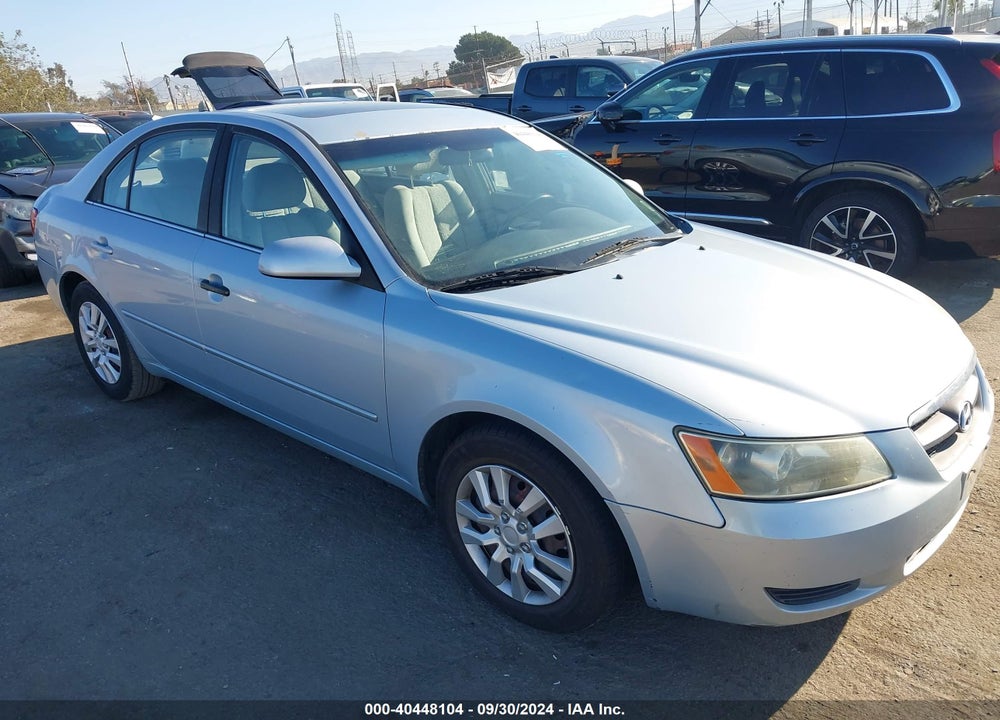 2007 HYUNDAI SONATA GLS VIN: 5NPET46C97H277085