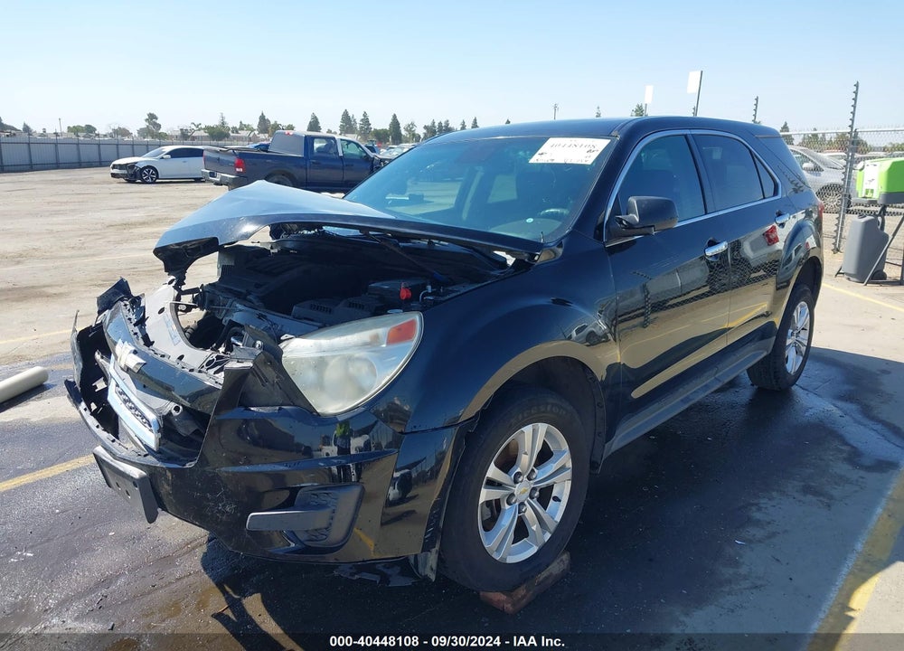 2012 CHEVROLET EQUINOX LS VIN: 2GNALBEK2C6342456