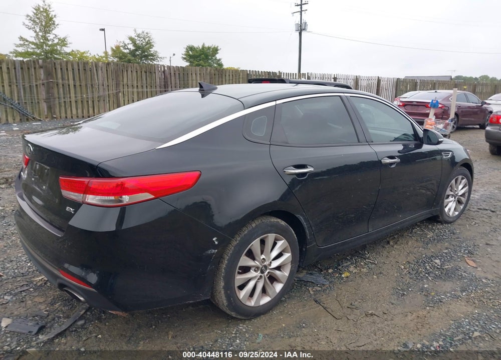 2016 KIA OPTIMA EX VIN: 5XXGU4L3XGG081159