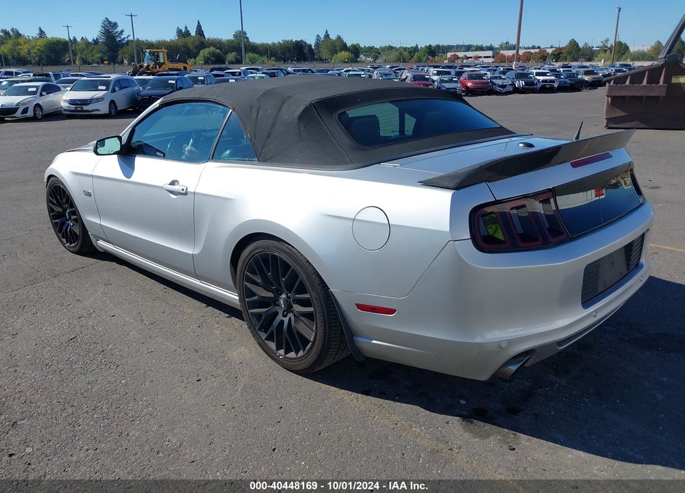2014 FORD MUSTANG GT VIN: 1ZVBP8FF2E5222805