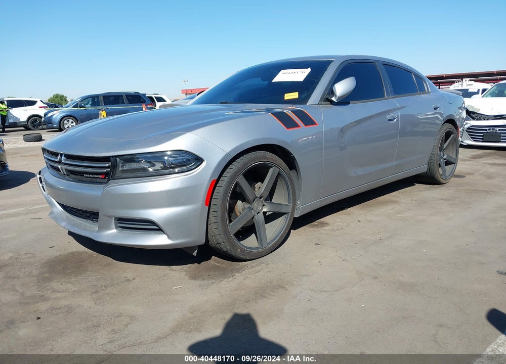 2015 DODGE CHARGER SE VIN: 2C3CDXBG7FH761850