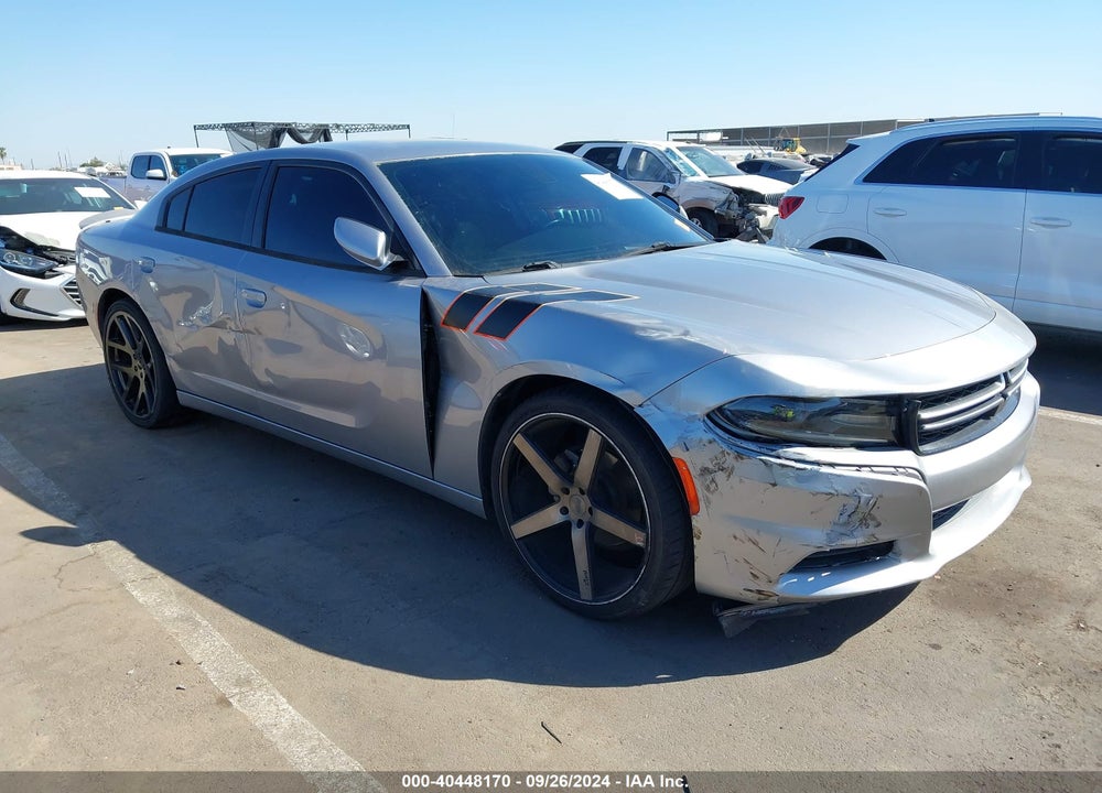 2015 DODGE CHARGER SE VIN: 2C3CDXBG7FH761850