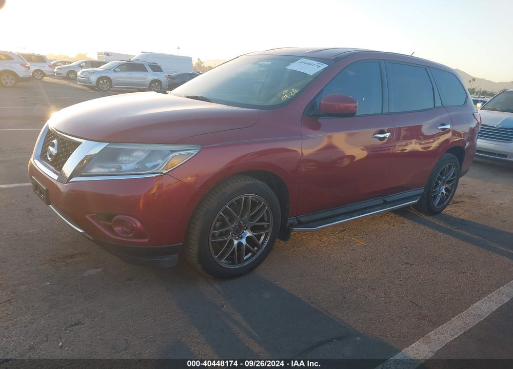 2014 NISSAN PATHFINDER S VIN: 5N1AR2MN5EC684606