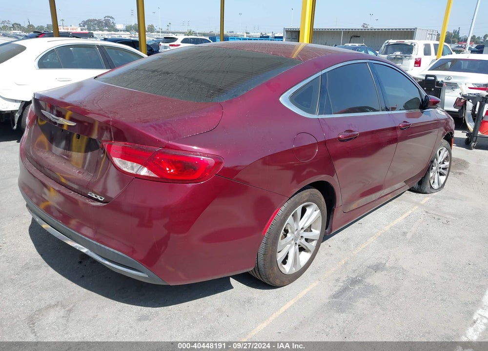 2016 CHRYSLER 200 LIMITED VIN: 1C3CCCAB4GN150619