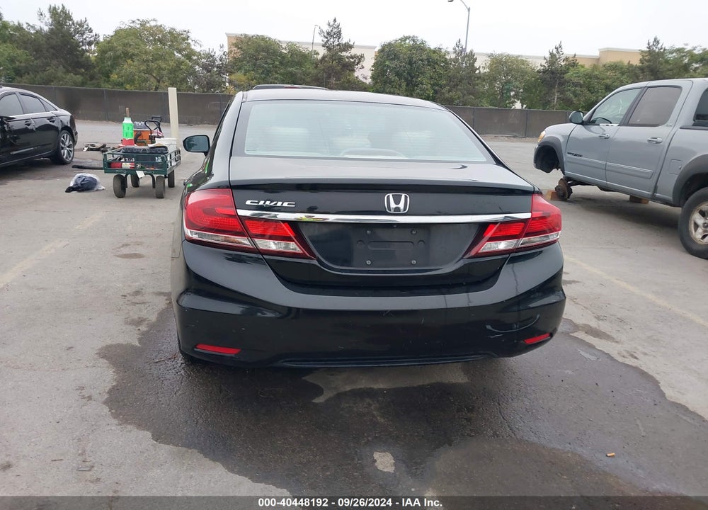 2014 HONDA CIVIC LX VIN: 19XFB2F55EE231218
