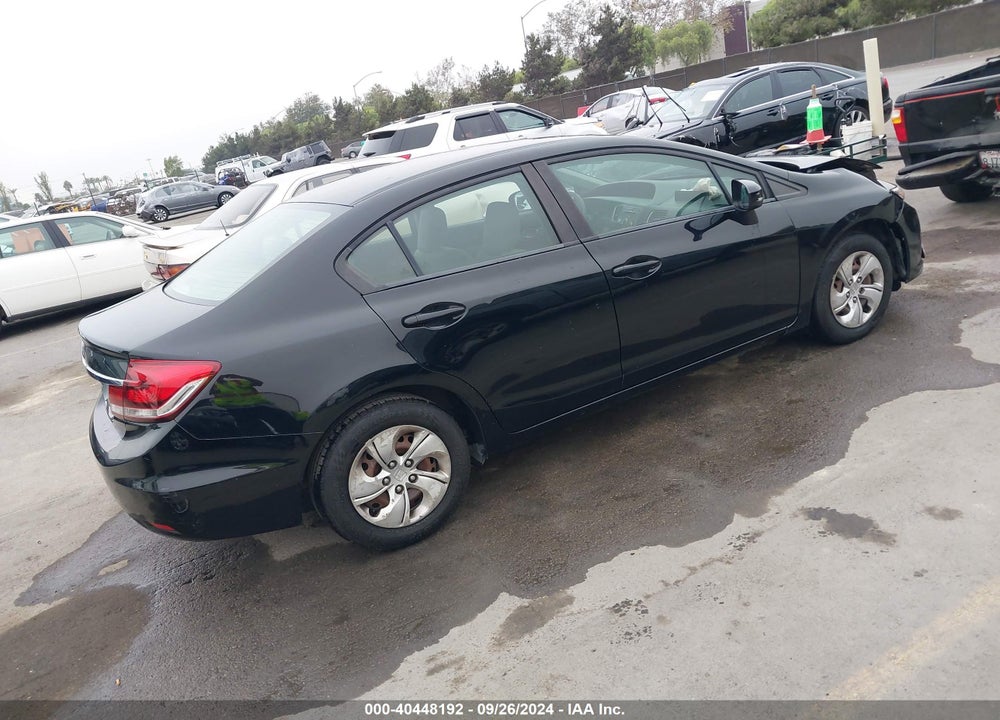 2014 HONDA CIVIC LX VIN: 19XFB2F55EE231218