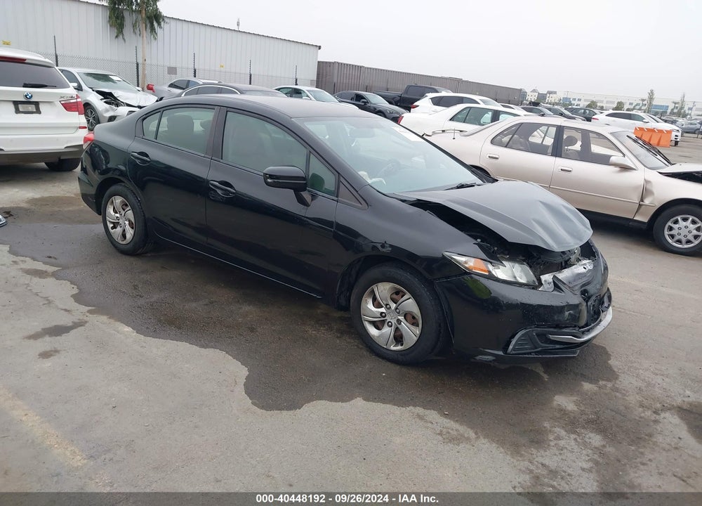 2014 HONDA CIVIC LX VIN: 19XFB2F55EE231218