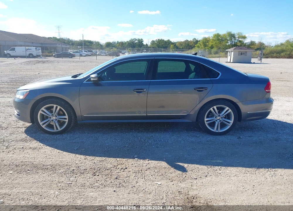 2014 VOLKSWAGEN PASSAT 2.0L TDI SEL PREMIUM VIN: 1VWCN7A39EC049619