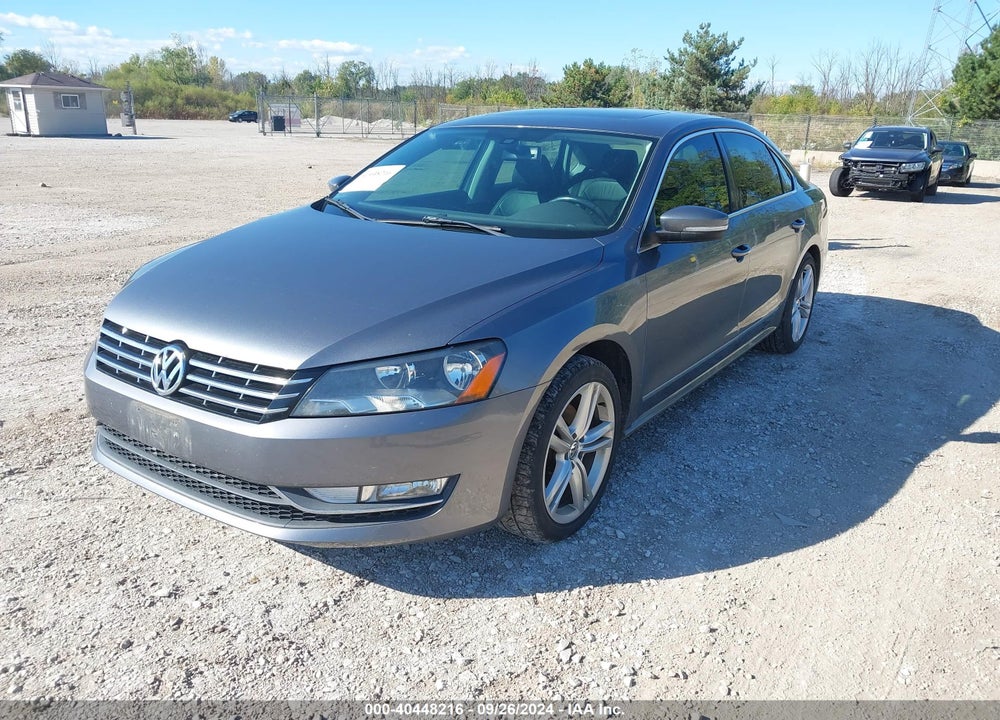 2014 VOLKSWAGEN PASSAT 2.0L TDI SEL PREMIUM VIN: 1VWCN7A39EC049619
