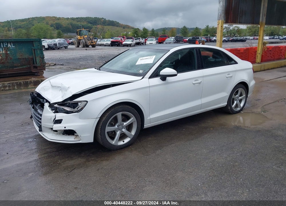 2016 AUDI A3 2.0T PREMIUM VIN: WAUB8GFF6G1053213