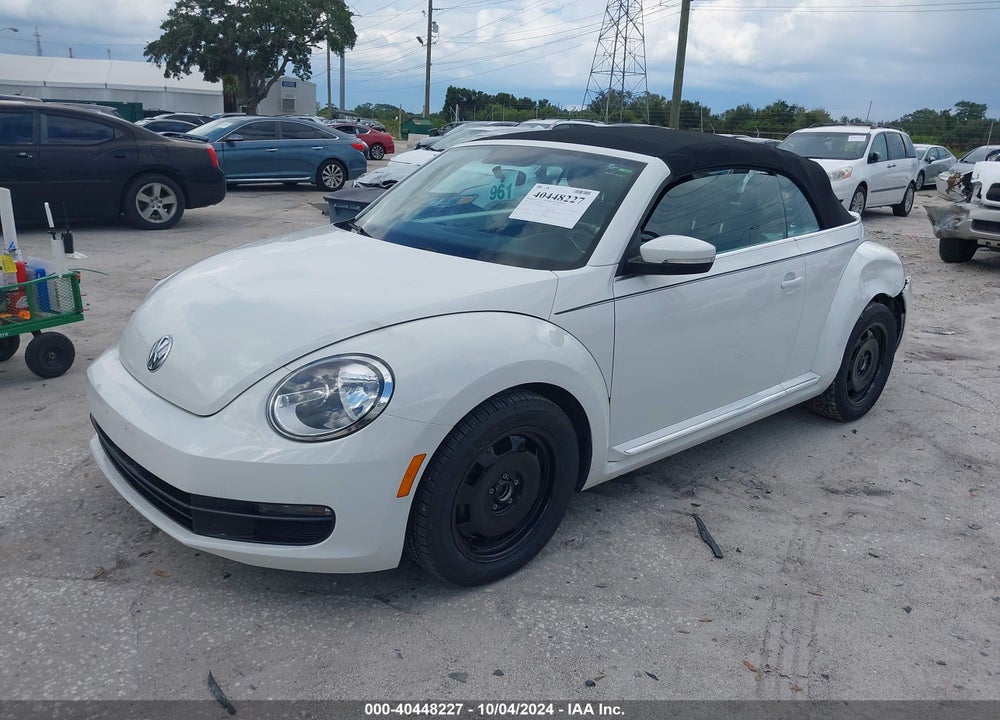 2014 VOLKSWAGEN BEETLE 2.5L VIN: 3VW5X7AT9EM803166