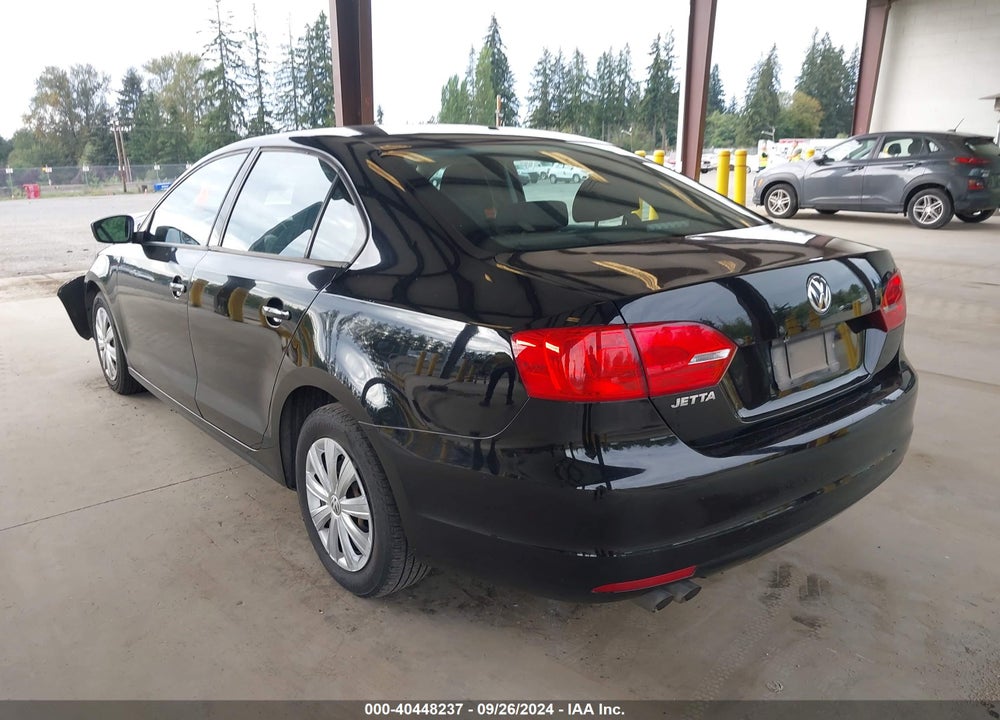 2012 VOLKSWAGEN JETTA 2.0L S VIN: 3VW1K7AJ7CM428029