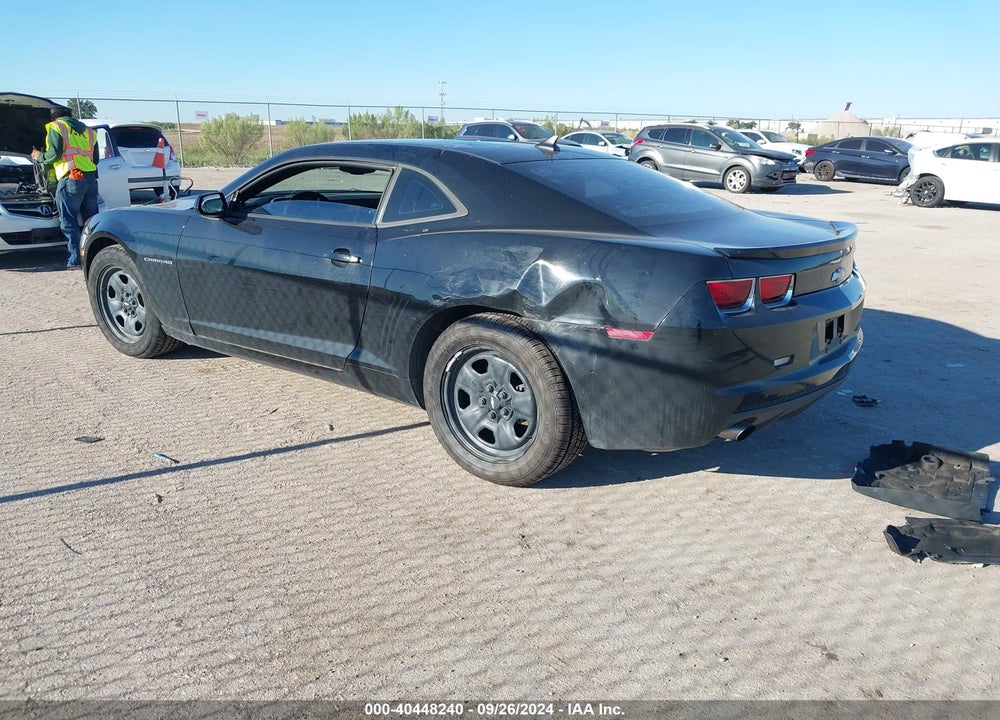 2012 CHEVROLET CAMARO 1LS VIN: 2G1FE1E31C9106710
