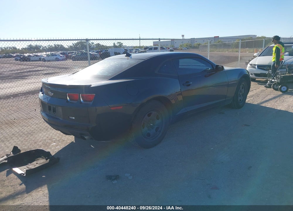 2012 CHEVROLET CAMARO 1LS VIN: 2G1FE1E31C9106710
