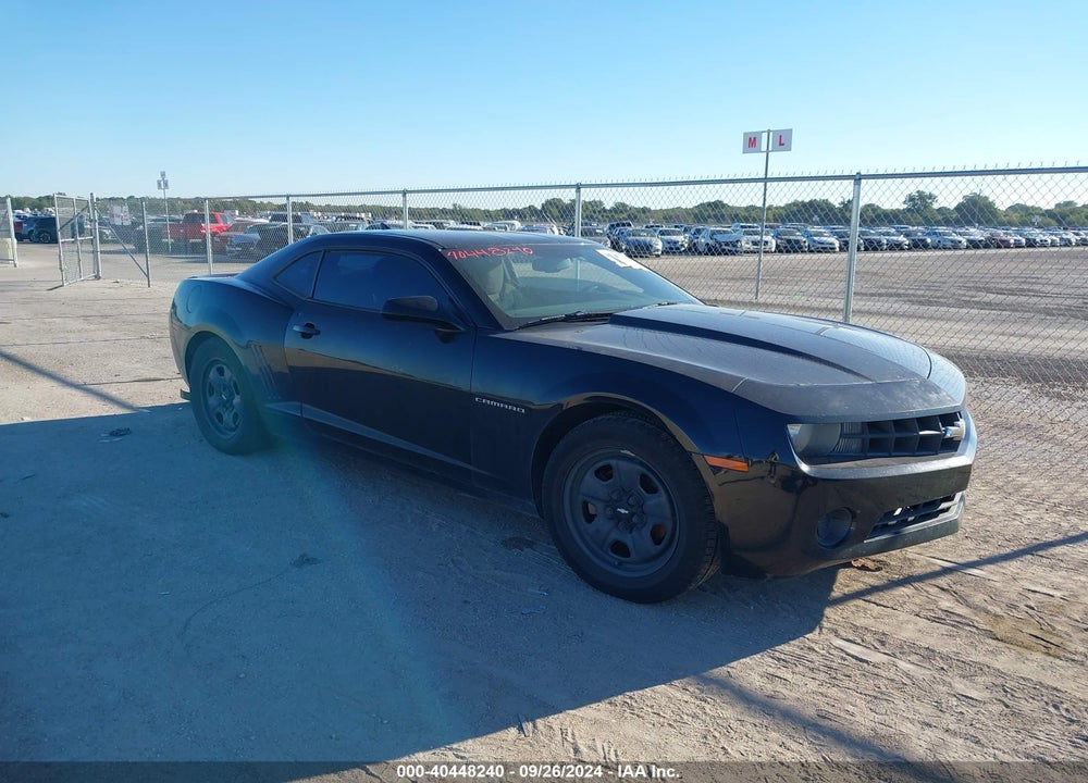 2012 CHEVROLET CAMARO 1LS VIN: 2G1FE1E31C9106710