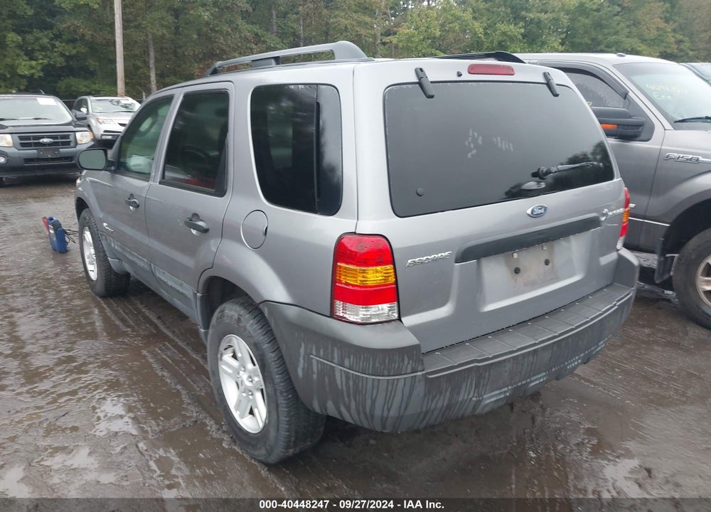 2007 FORD ESCAPE HYBRID VIN: 1FMYU59H57KB77442