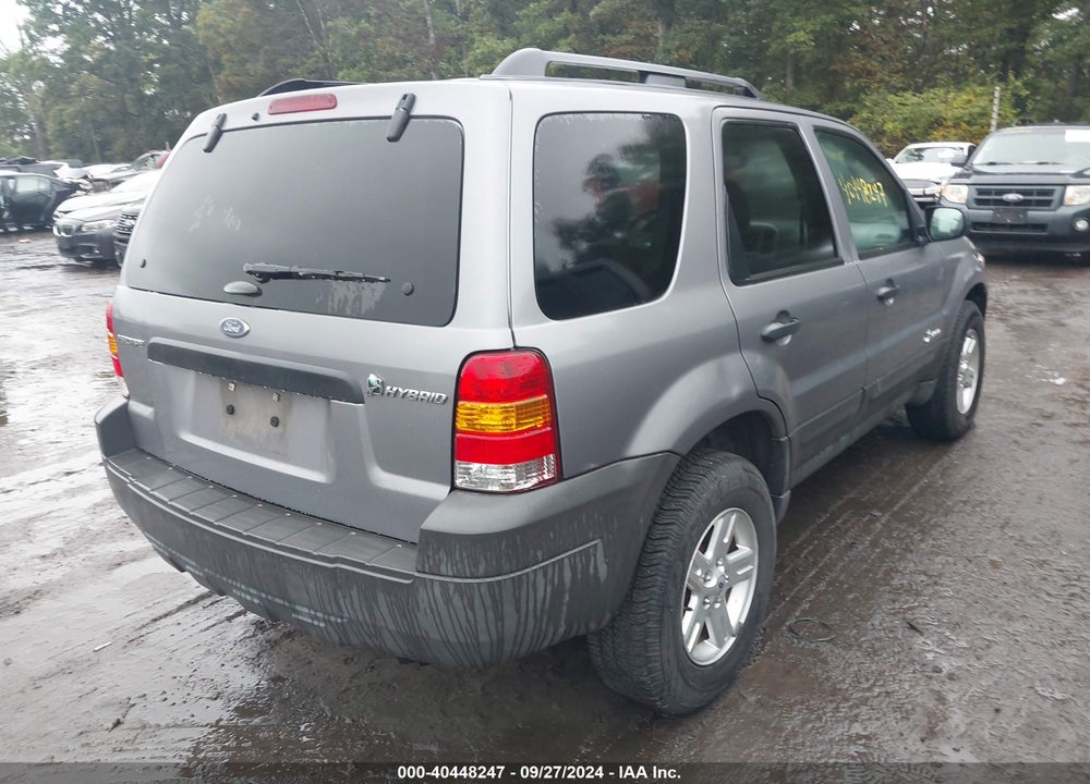 2007 FORD ESCAPE HYBRID VIN: 1FMYU59H57KB77442