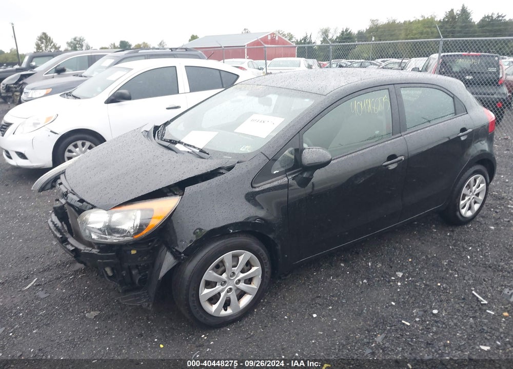 2013 KIA RIO LX VIN: KNADM5A37D6156712