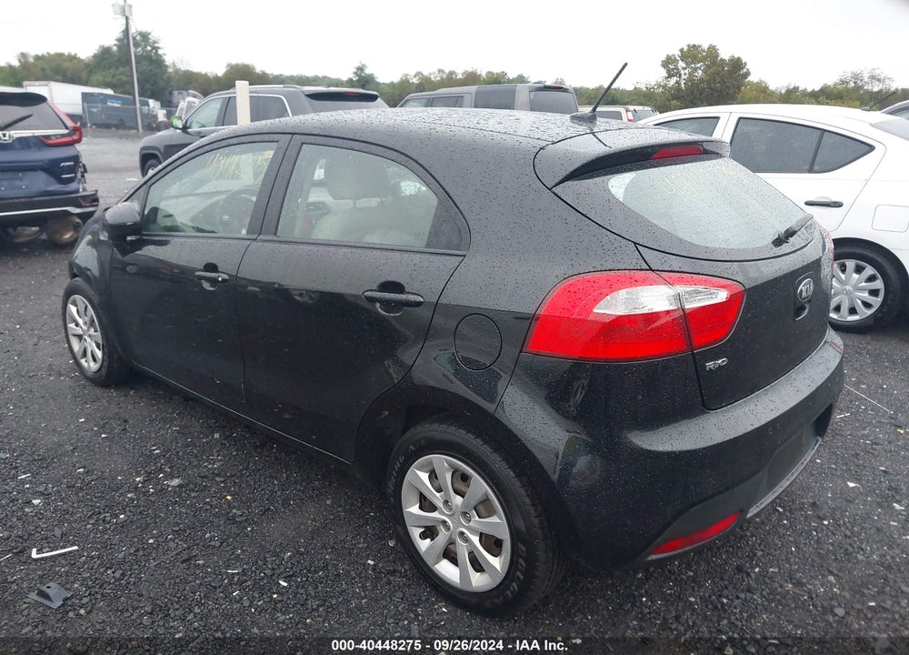 2013 KIA RIO LX VIN: KNADM5A37D6156712