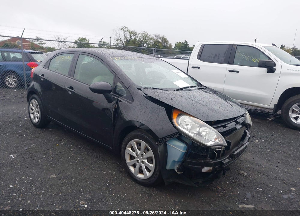 2013 KIA RIO LX VIN: KNADM5A37D6156712