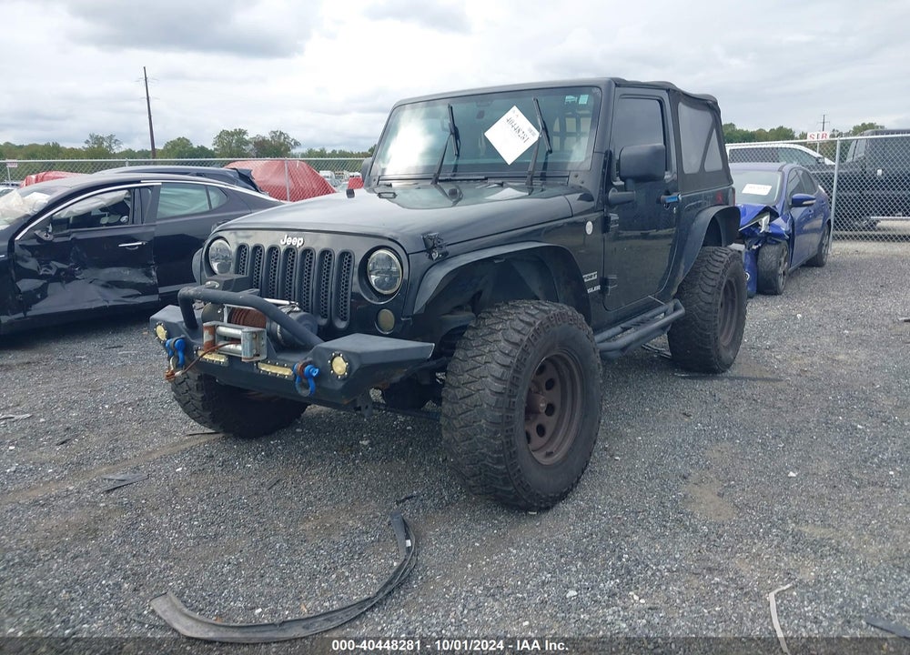 2012 JEEP WRANGLER SPORT VIN: 1C4AJWAG3CL138277
