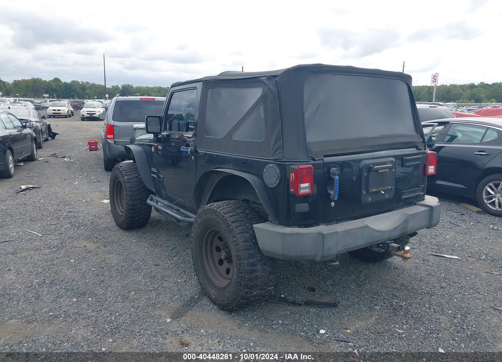 2012 JEEP WRANGLER SPORT VIN: 1C4AJWAG3CL138277