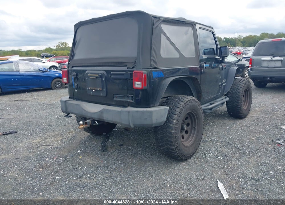 2012 JEEP WRANGLER SPORT VIN: 1C4AJWAG3CL138277