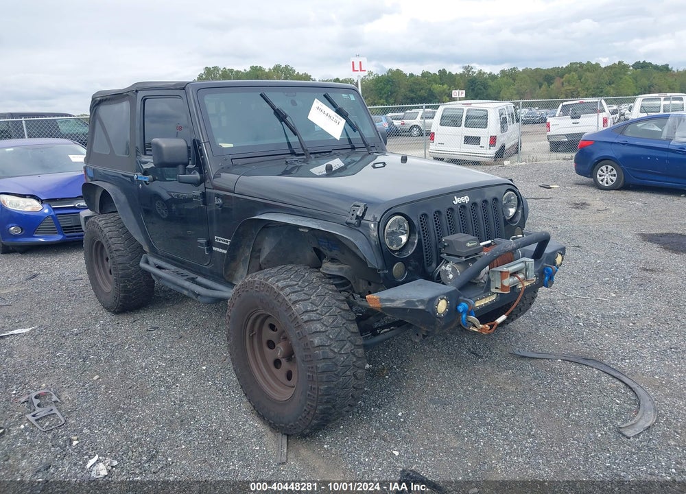 2012 JEEP WRANGLER SPORT VIN: 1C4AJWAG3CL138277