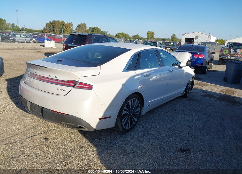 2017 LINCOLN MKZ RESERVE VIN: 3LN6L5FC7HR627544