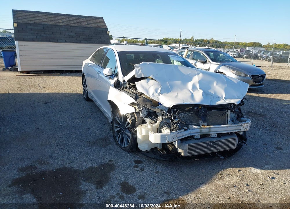 2017 LINCOLN MKZ RESERVE VIN: 3LN6L5FC7HR627544
