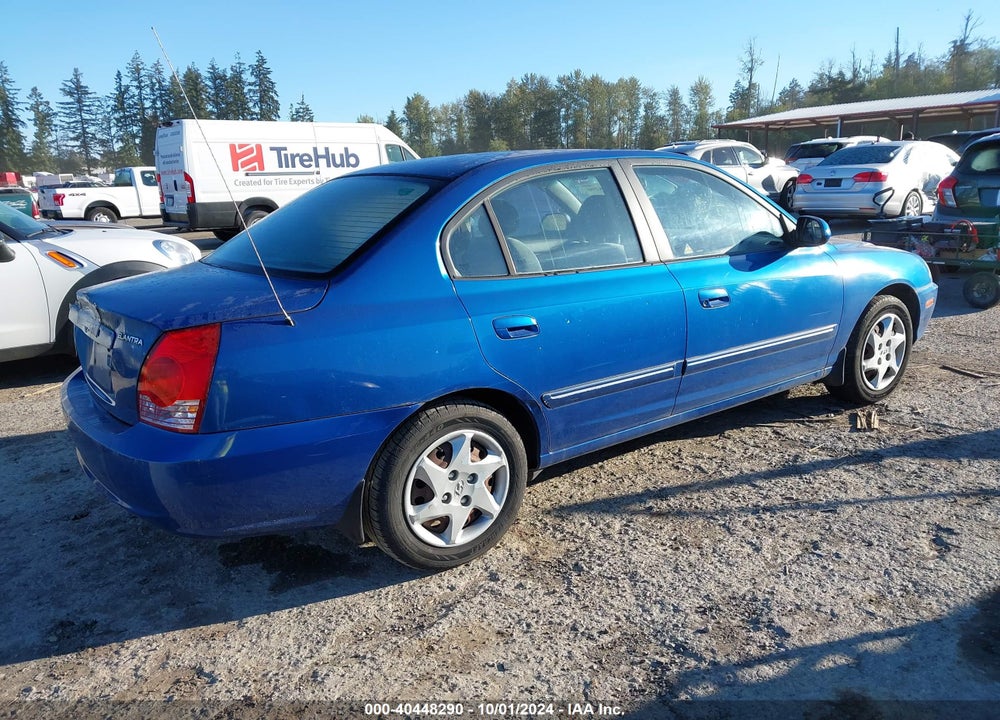 2005 HYUNDAI ELANTRA GLS/GT VIN: KMHDN46D85U016883