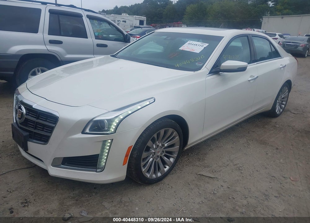 2014 CADILLAC CTS LUXURY VIN: 1G6AX5S33E0187054