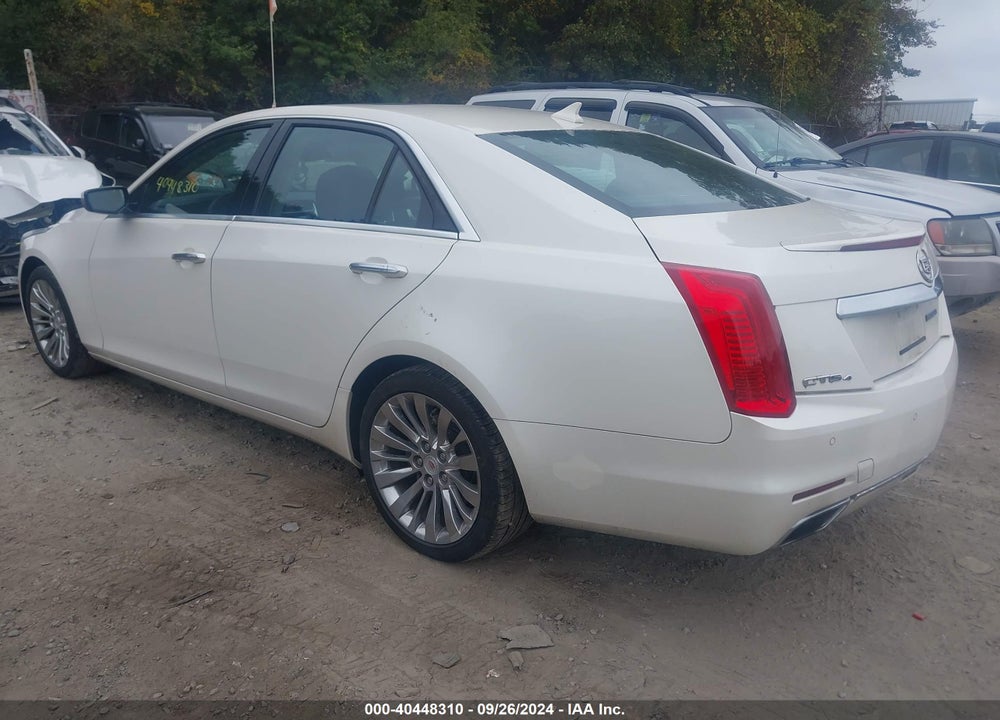2014 CADILLAC CTS LUXURY VIN: 1G6AX5S33E0187054