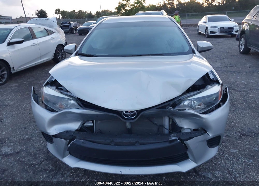2016 TOYOTA COROLLA L VIN: 5YFBURHE3GP403486