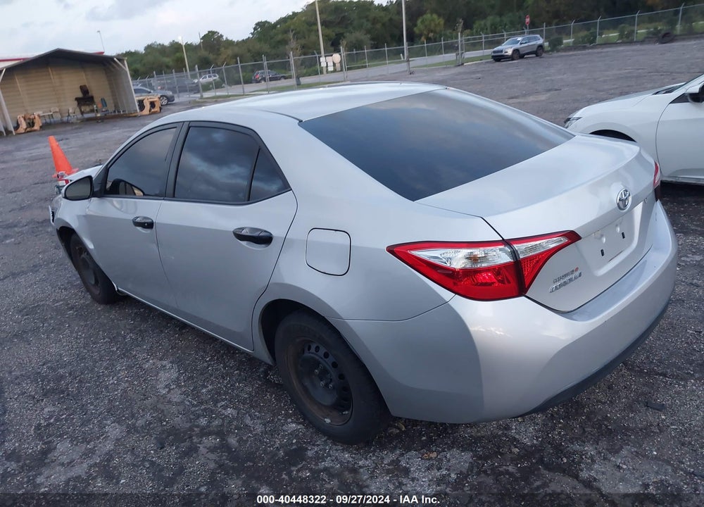 2016 TOYOTA COROLLA L VIN: 5YFBURHE3GP403486