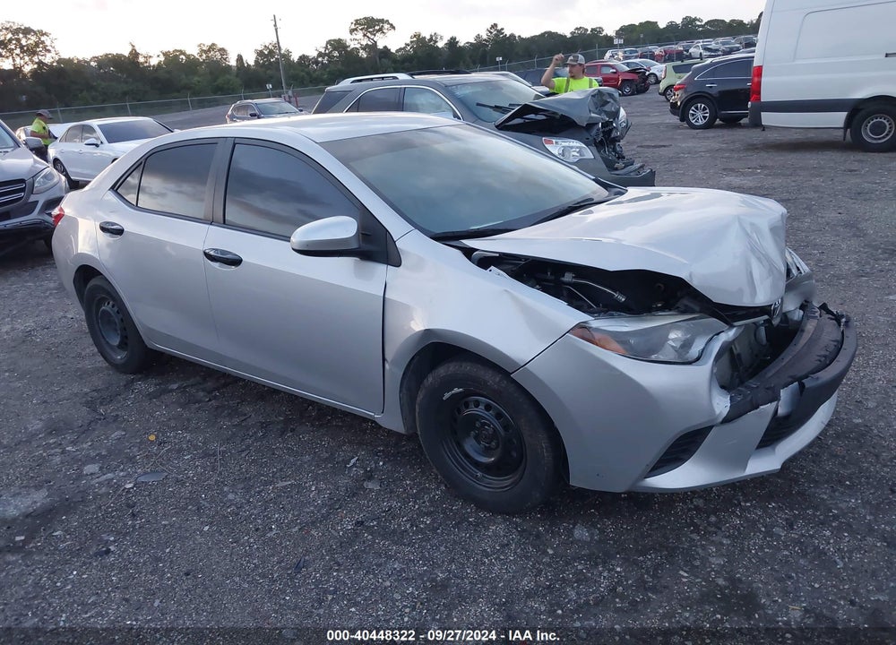 2016 TOYOTA COROLLA L VIN: 5YFBURHE3GP403486