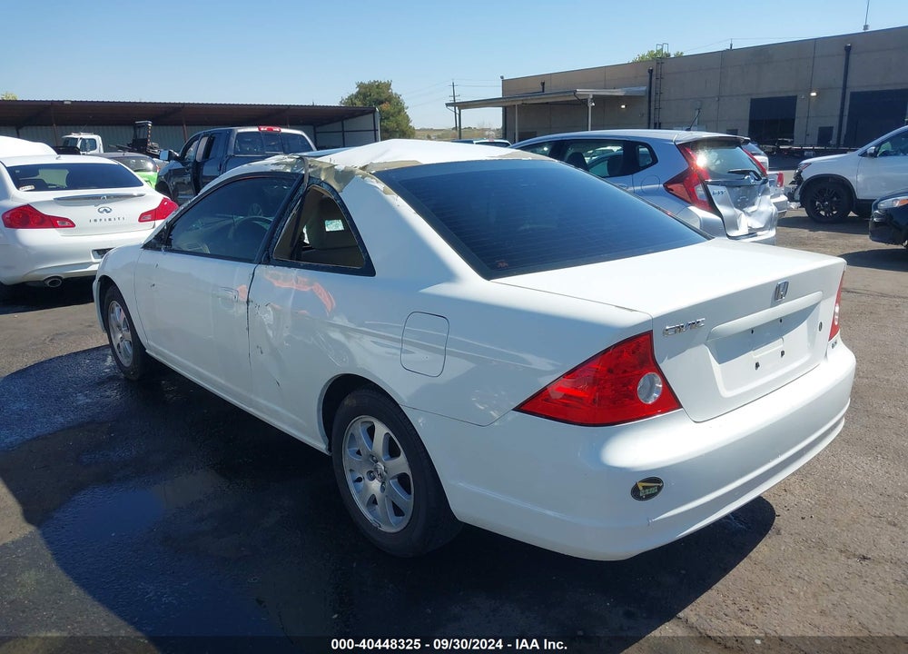 2003 HONDA CIVIC EX VIN: 1HGEM22943L050776