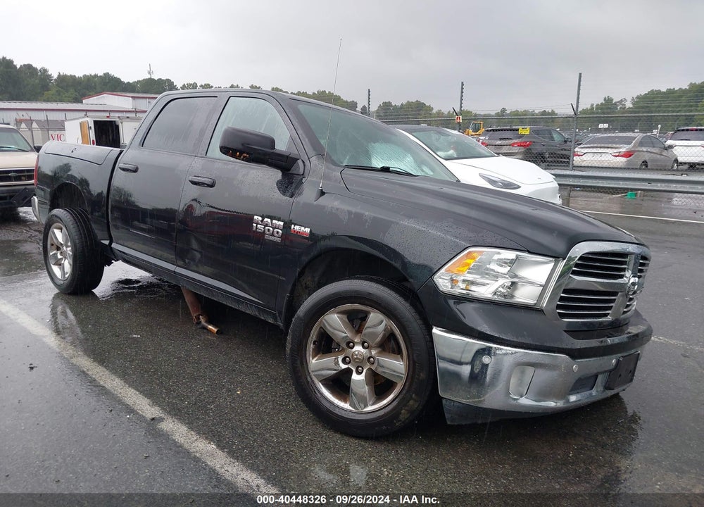 2019 RAM 1500 CLASSIC BIG HORN 4X4 5'7 BOX VIN: 1C6RR7LT0KS527160