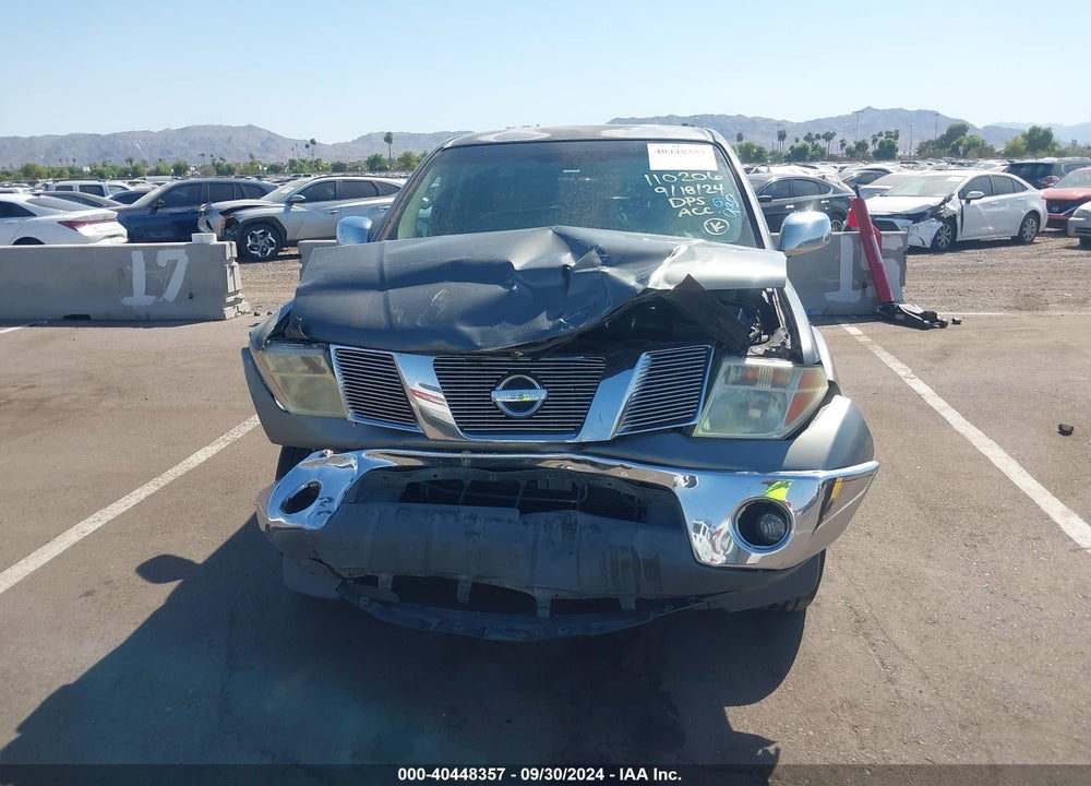 2005 NISSAN FRONTIER SE VIN: 1N6AD07U95C407657